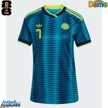 Colombia Luis Diaz #7 Bortedrakt Dame VM 2026 Kortermet